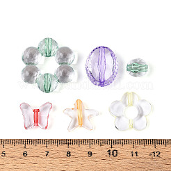 Dyed Transparent Acrylic Beads&nbsp;TACR-T028-70