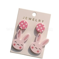 Acrylic Dangle Stud Earrings&nbsp;FS-WGFB232-01