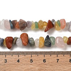 Natural Mixed Stone Chip Beads Strands&nbsp;G-T149-02