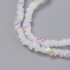 Imitation Jade Glass Beads Strands&nbsp;GLAA-F092-C05
