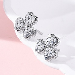 Brass Stud Earrings&nbsp;EJEW-D288-11P