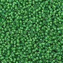 MIYUKIラウンドロカイユビーズ  日本製シードビーズ  （rr3763)  15/0  1.5mm  穴：0.7mm  約5555PCS /ボトル  10 G /ボトル&nbsp;SEED-JP0010-RR3763
