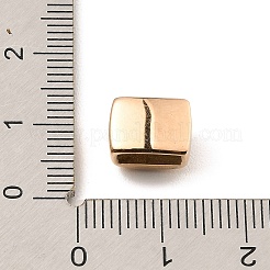 Ion Plating(IP) 304 Stainless Steel Slide Charms&nbsp;STAS-K264-05RG