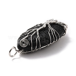 Natural Lava Rock Big Pendants&nbsp;KEYC-F019-01P