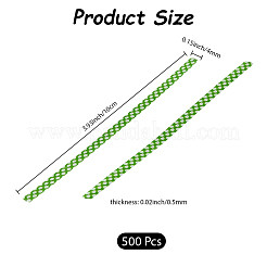 500Pcs Polka Dot PET Plastic Wire Twist Ties&nbsp;FIND-WH20005-40D