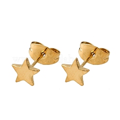 304 Stainless Steel Stud Earrings&nbsp;EJEW-Z134-04G