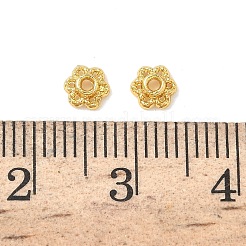 Flower Brass Bead Caps&nbsp;KK-P342-03G