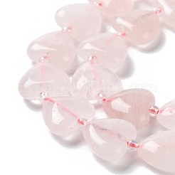 Natural Rose Quartz Beads Strands&nbsp;G-E614-A08-01