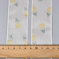 Single Face Printed Polyester Satin Ribbon&nbsp;SRIB-T009-05D
