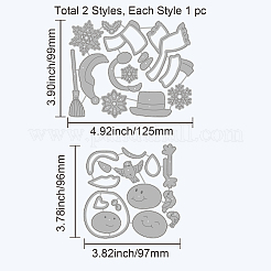 Carbon Steel Cutting Dies Stencils&nbsp;DIY-WH0309-411