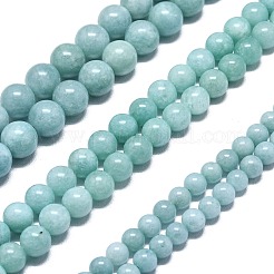 Natural Malaysia Jade Beads Strands&nbsp;G-L645-A01-10mm-25
