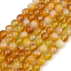 Handmade Lampwork Beads Strand&nbsp;LAMP-B056-8mm-08