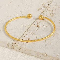 Stylish 304 Stainless Steel Cuff Bangles&nbsp;SF9241-2