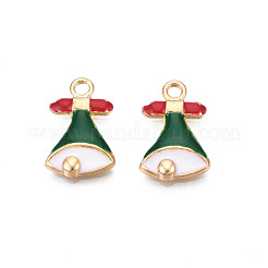 Rack Plating Alloy Enamel Pendants&nbsp;ENAM-N055-119