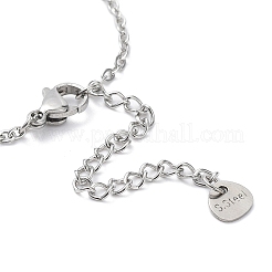 Tarnish Resistant 201 Stainless Steel Link Bracelets with Cable Chains&nbsp;LS-BJEW-P297-01P-E