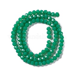 Faceted(32 Facets) Glass Beads Strands&nbsp;EGLA-J042-36A-05