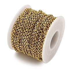Ion Plating(IP) 304 Stainless Steel Rolo Chains&nbsp;CHS-G038-02G