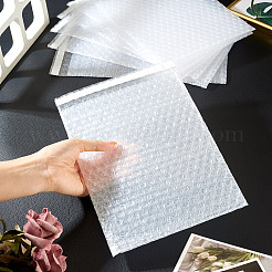PEフィルムバブルバッグ  粘着式バブルメーラー  長方形  透明  28.5x18.3x0.28cm  バッグ：25.5x18センチメートル&nbsp;ABAG-TAC0035-14C