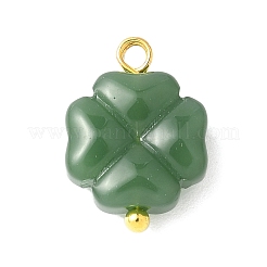 3Pcs 3 Colors Spray Painted Glass Pendants&nbsp;PALLOY-JF03522-02