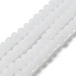 Imitation Jade Solid Color Glass Beads Strands&nbsp;EGLA-A034-J2mm-MD05