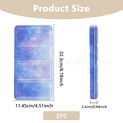 Iron Empty Watercolor Tin Box Palette Paint Case&nbsp;AJEW-WH0270-260B-01