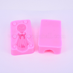 3D Praying Angel Boy Food Grade Silicone Molds&nbsp;SIL-WH0002-13