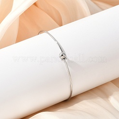 304 Stainless Steel Bangles for Women&nbsp;BJEW-C088-02P