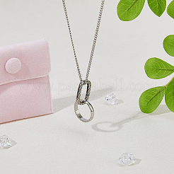 304 Stainless Steel Curb Chain Necklaces&nbsp;NJEW-HS00009