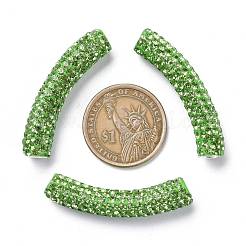 Brass Middle East Rhinestone Beads&nbsp;RB-C1300-3