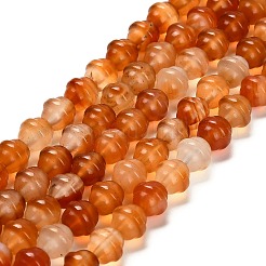 Natural Carnelian(Dyed & Heated) Beads Strands&nbsp;G-G203-02B