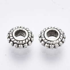 Tibetan Style Alloy Spacer Beads&nbsp;Y-TIBE-Q063-35AS-NR