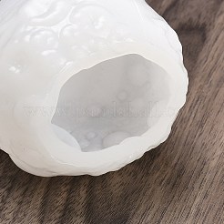 月のDIYシリコンキャンドル型  レジン型  ホワイト  81x59.5mm&nbsp;SIL-F014-05A