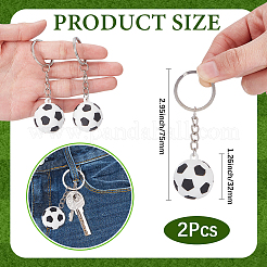 2Pcs Plastic Keychains&nbsp;KEYC-SP00009