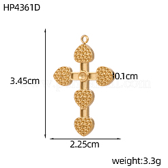 304 Stainless Steel Pendants&nbsp;SA-OY001-56G
