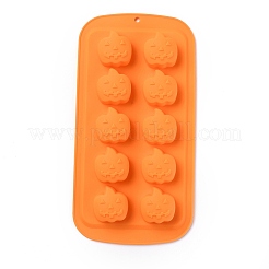 Halloween Jack-O-Lantern  Shape Food Grade Silicone Molds&nbsp;DIY-H126-02