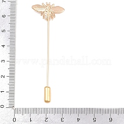 Alloy Rhinestone Lapel Pins Brooch Pins&nbsp;AJEW-E060-01G