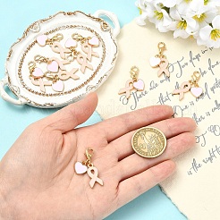 10Pcs Alloy Enamel Pendant Decorations&nbsp;HJEW-YW00396