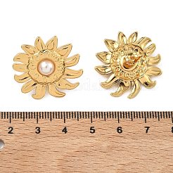 201 Stainless Steel Stud Earrings&nbsp;EJEW-D354-08G-03