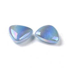 Rainbow Iridescent Plating Acrylic Beads&nbsp;OACR-A010-11D