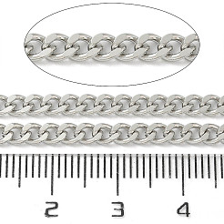 Rack Plating Brass Curb Chains&nbsp;KK-K392-60P