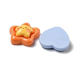 Opaque Resin Decoden Cabochons&nbsp;RESI-F052-B07