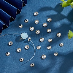 500Pcs 304 Stainless Steel Bead Caps&nbsp;STAS-DC0011-57