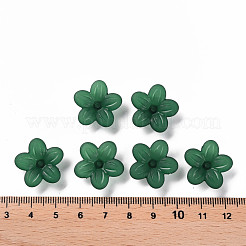 Frosted Acrylic Bead Caps&nbsp;MACR-S371-08A-735