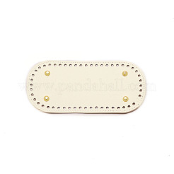 PU Leather Knitting Crochet Bags Bottom&nbsp;LS-FIND-WH0094-51A-02
