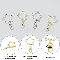 20Pcs 2 Colors Zinc Alloy Swivel Clasps&nbsp;FIND-SP0004-18