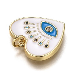 Brass Micro Pave Colorful Cubic Zirconia Pendants&nbsp;LS-ZIRC-B0003-12G