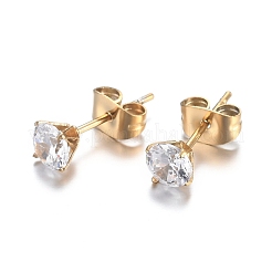 304 Stainless Steel Rhinestone Jewelry Sets&nbsp;SJEW-H301-11G