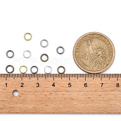 Mixed Color Iron Split Rings&nbsp;JRD5MM-M