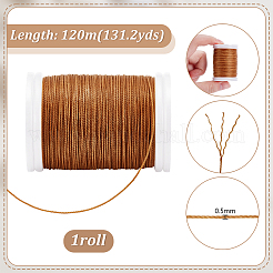 120M Waxed Polyester Cord&nbsp;YC-WH0001-003