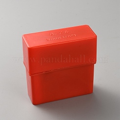 炭素鋼スタンプ27個  手紙 a`z  ブラック  60.5x6x6mm&nbsp;DIY-WH0740-11A
